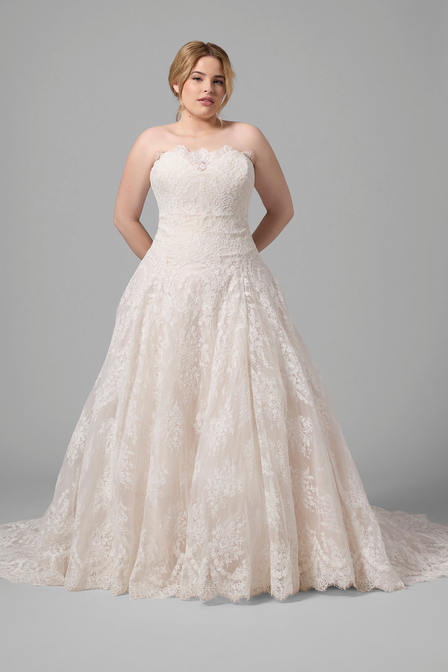 A Refined Take on Justin Alexander Court Wedding Dresses