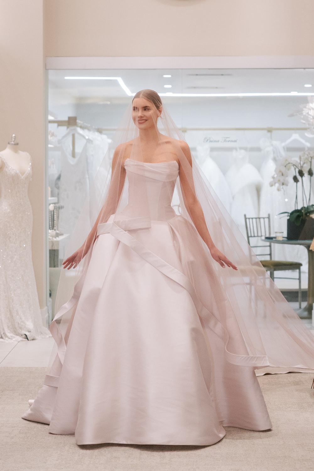 Airy Romance in Organza by Pnina Tornai