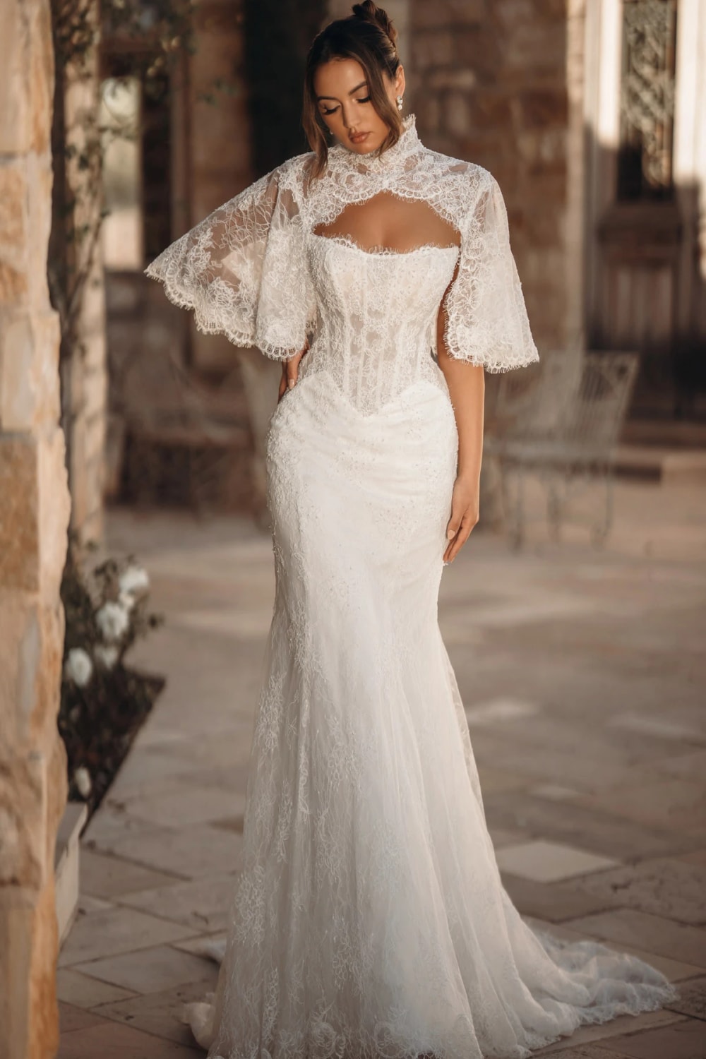 The Art of the Illusion Back in Bridal Design