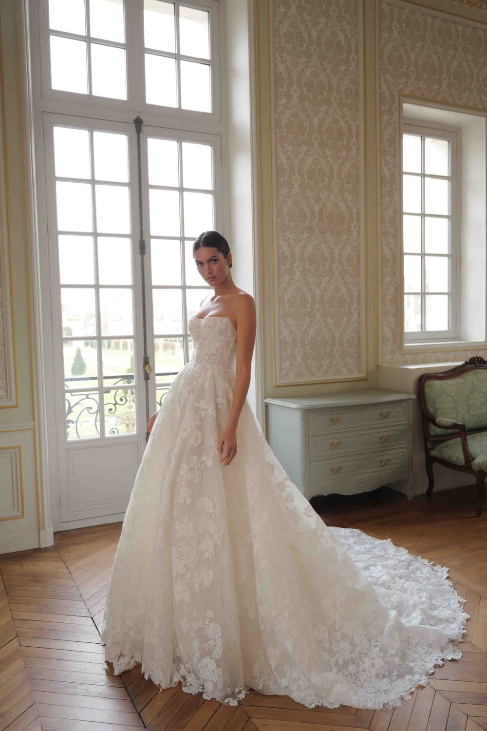 The Drama and Detail of Cathedral Wedding Dresses