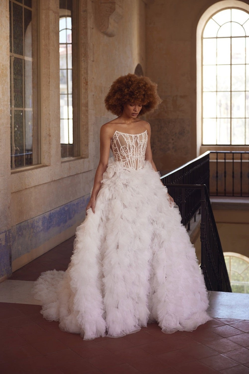 The Allure of White Pnina Tornai Bridal Drama