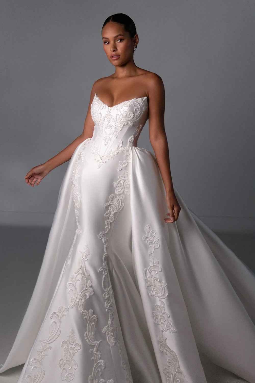 The Art of Closed Back Bridal Drama