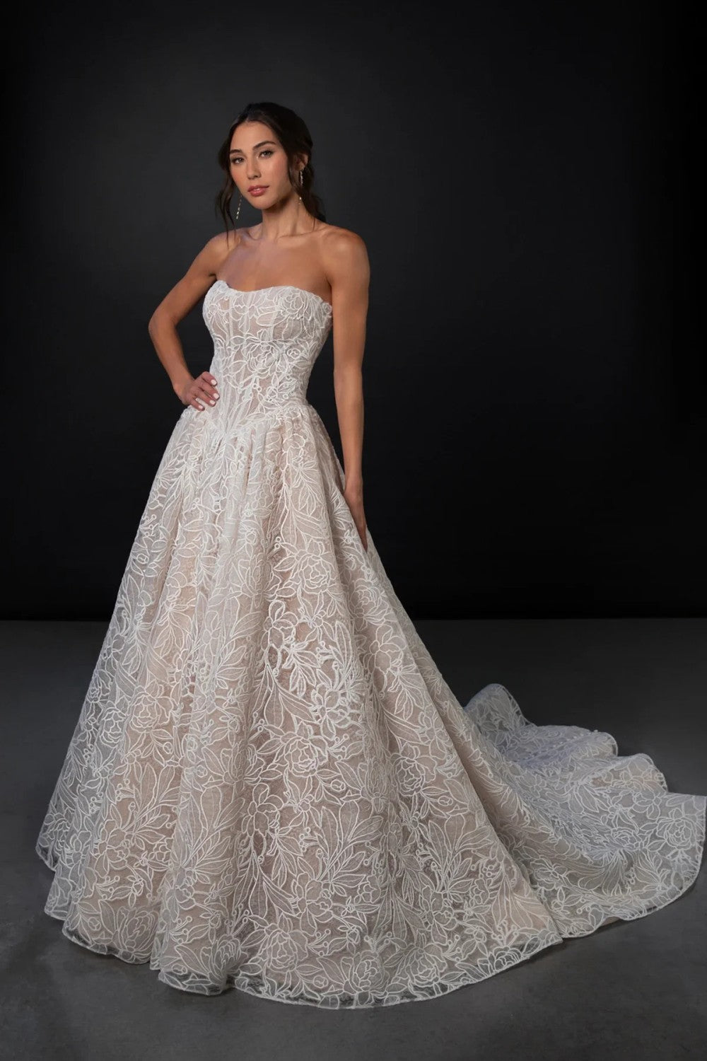 The Sculptural Beauty of Pleated Bridal Design