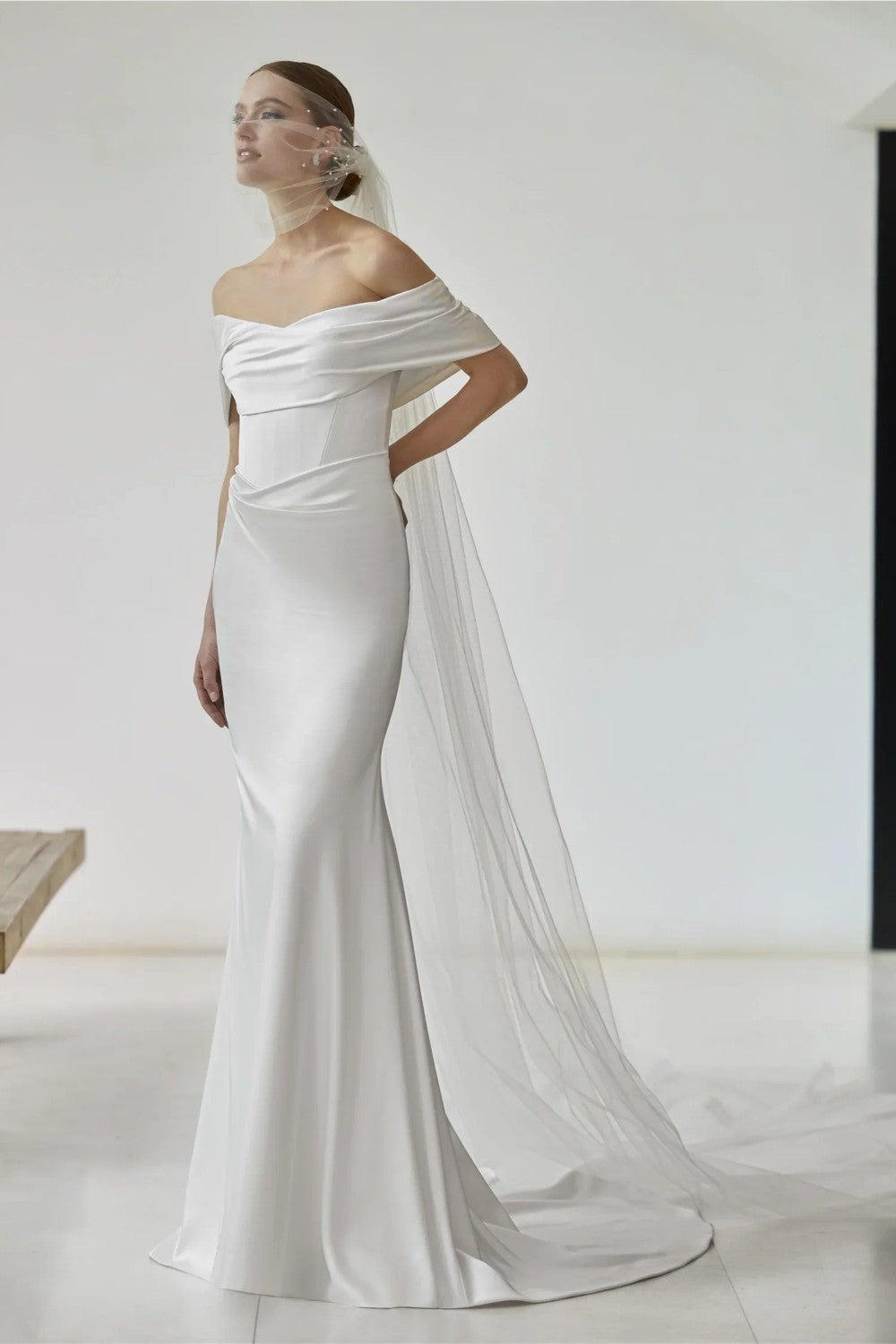 Refined Cap Sleeve Gowns for a Modern Bride