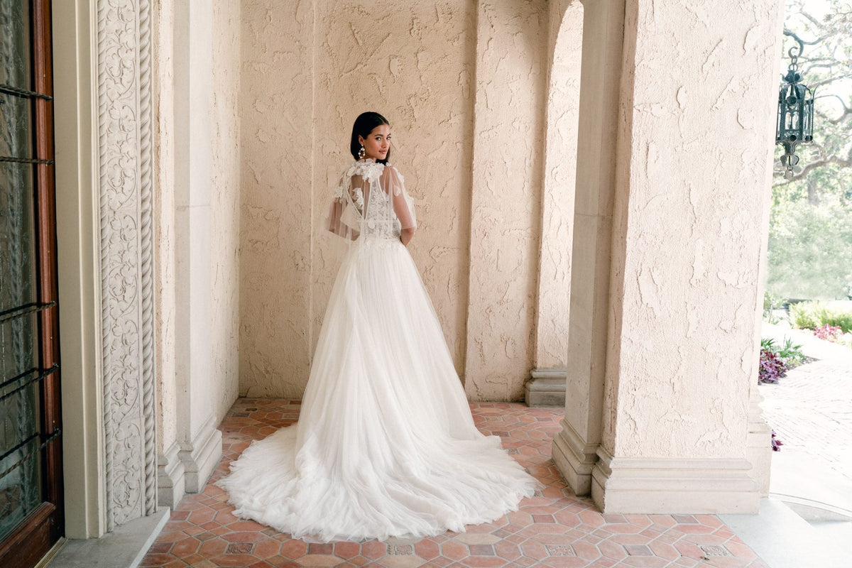 Cape Wedding Dresses