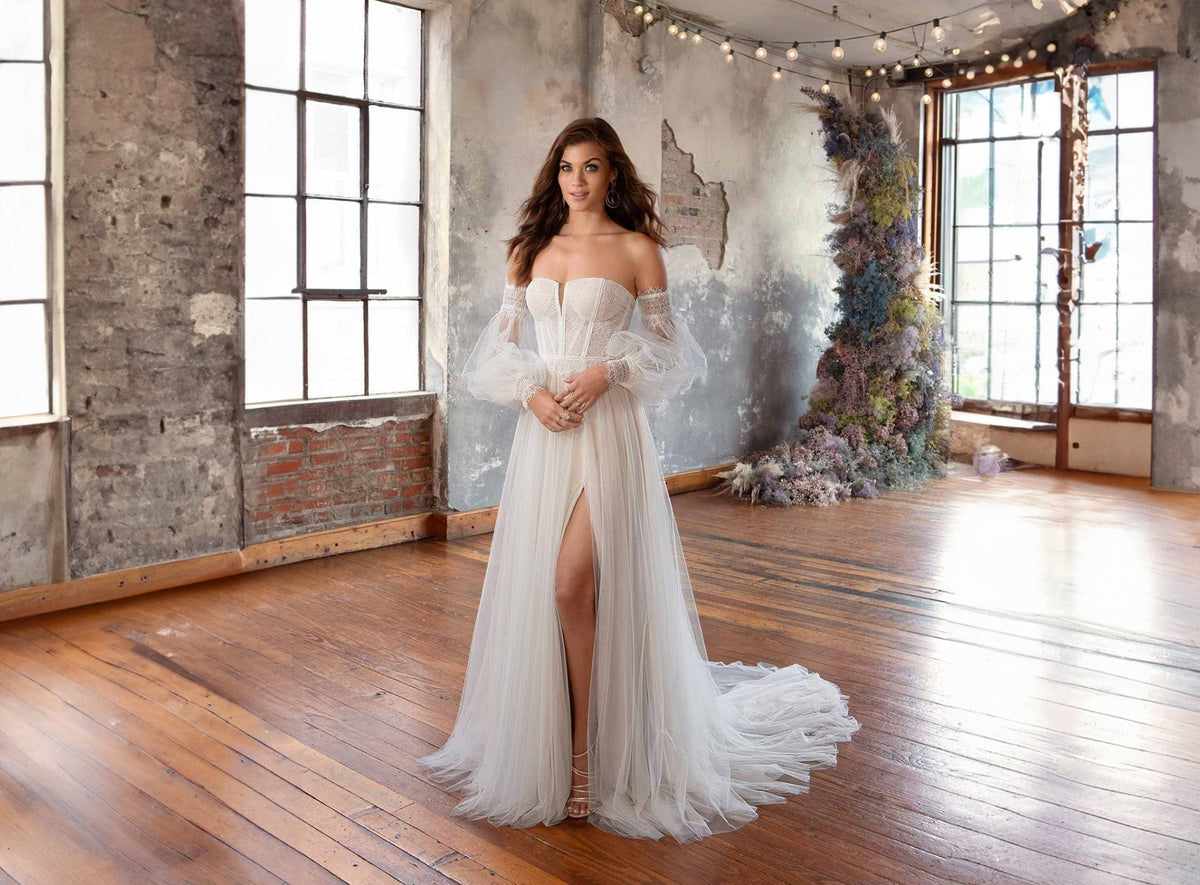 Puff Sleeve Wedding Dresses
