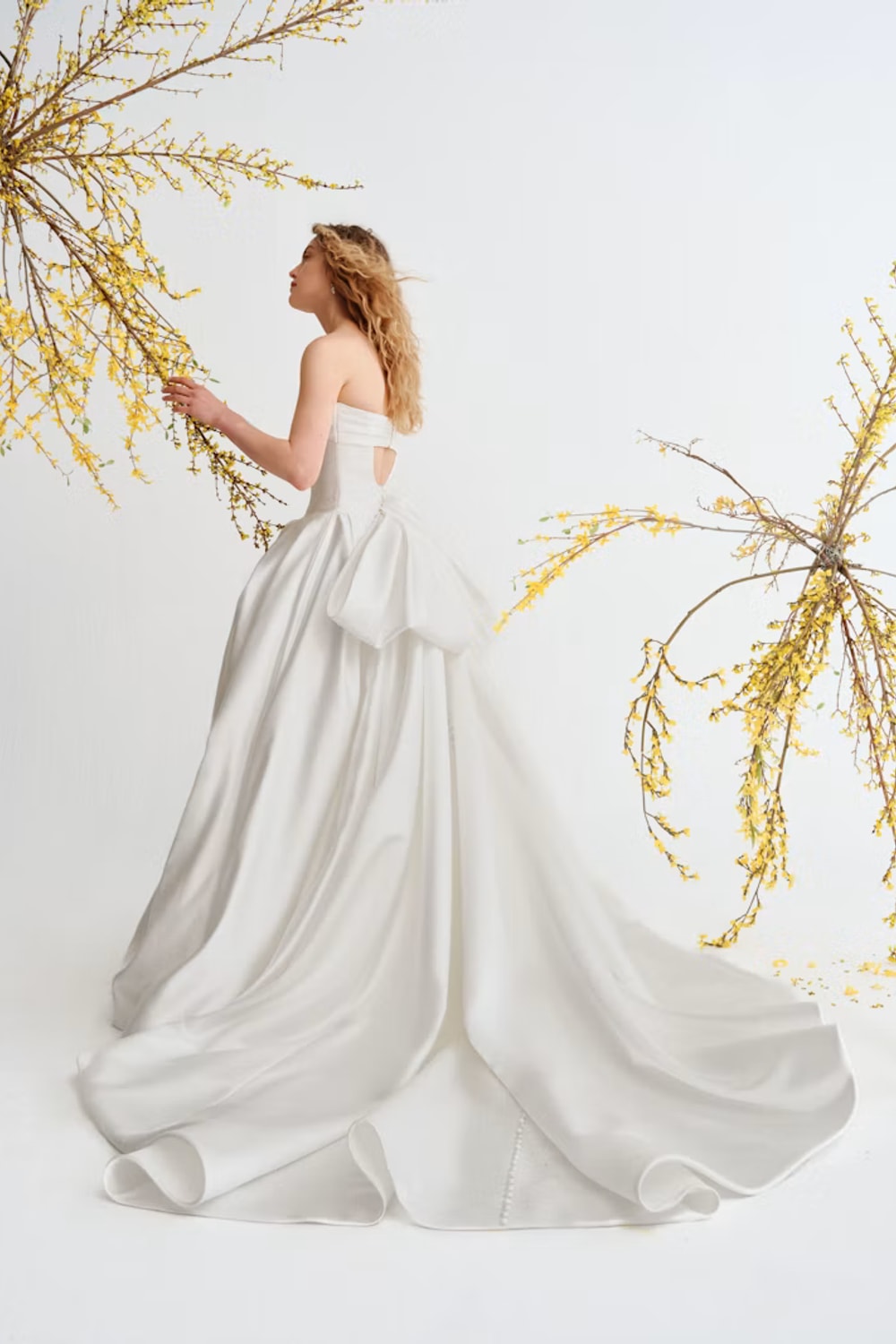 Elegant Ball Gown with Bow Detail by Alyne by Rita Vinieris — image 3 of 3