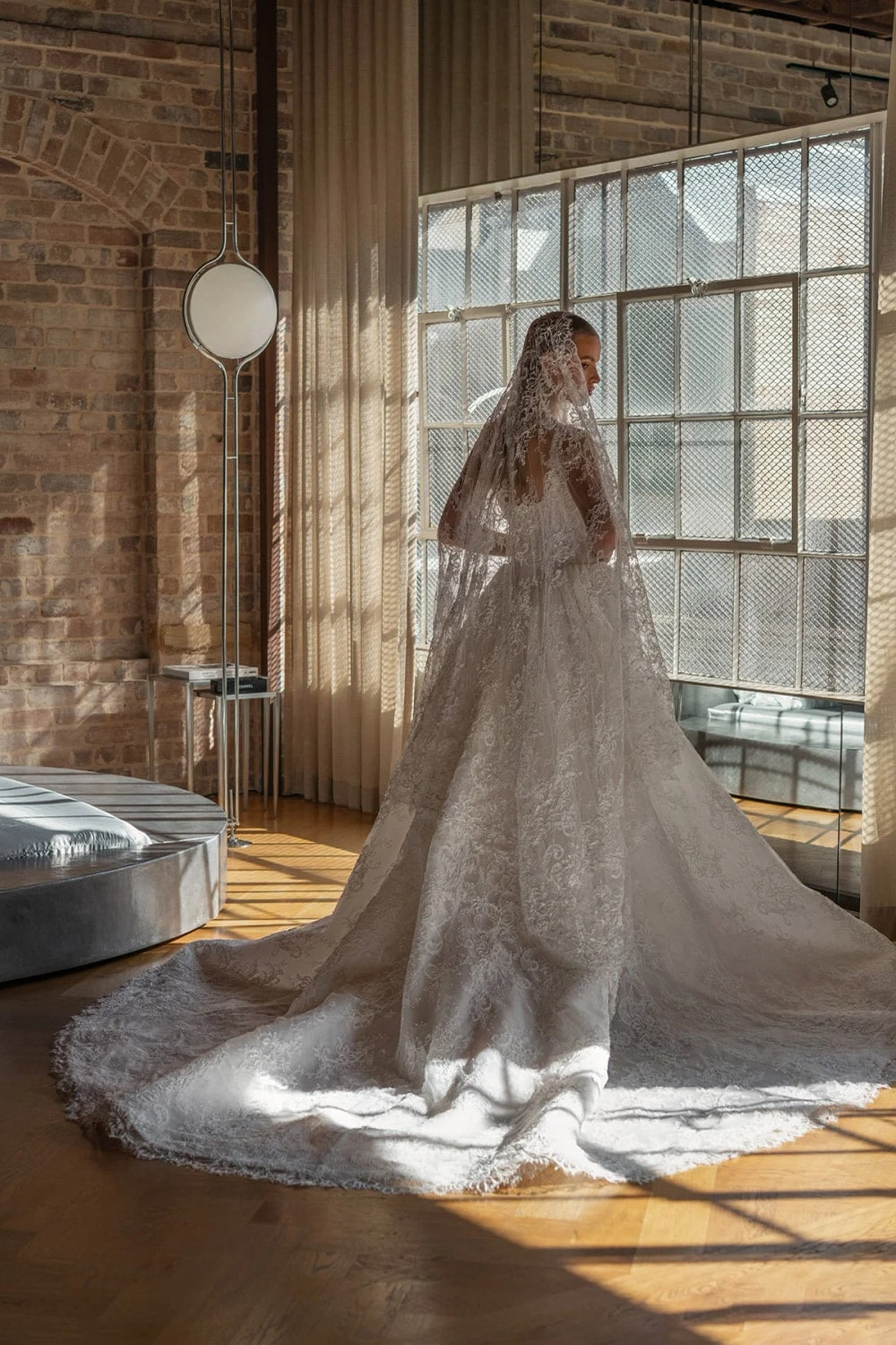 Detailed Ball Gown with Intricate Lace and Beading by Blanche Bridal — image 4 of 4