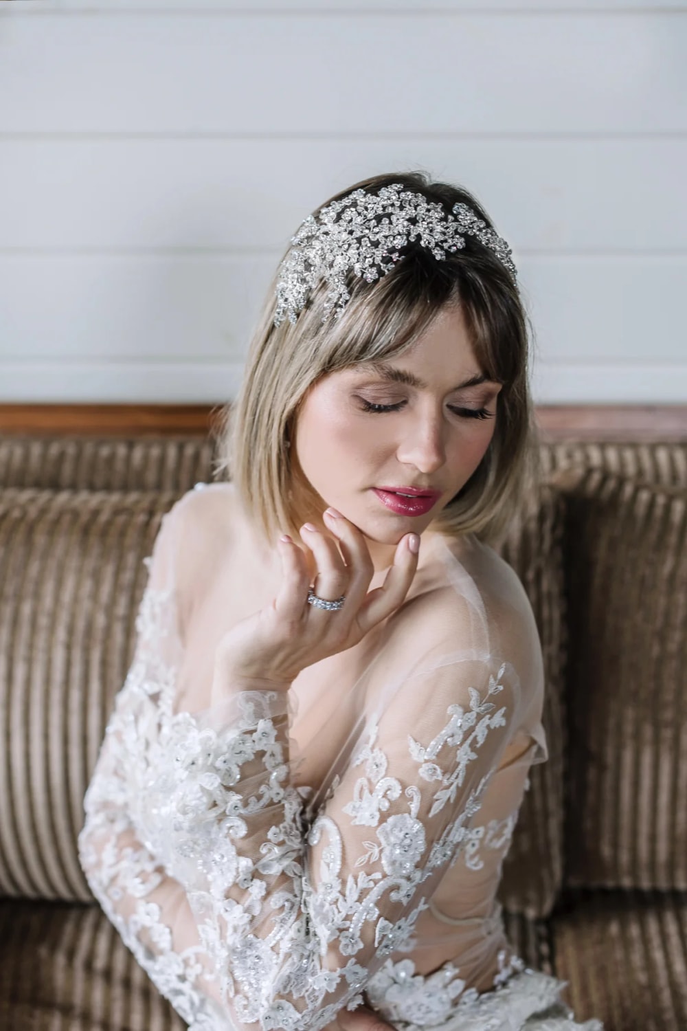 Moldable Vine Headpiece by Eden Luxe — image 2 of 2