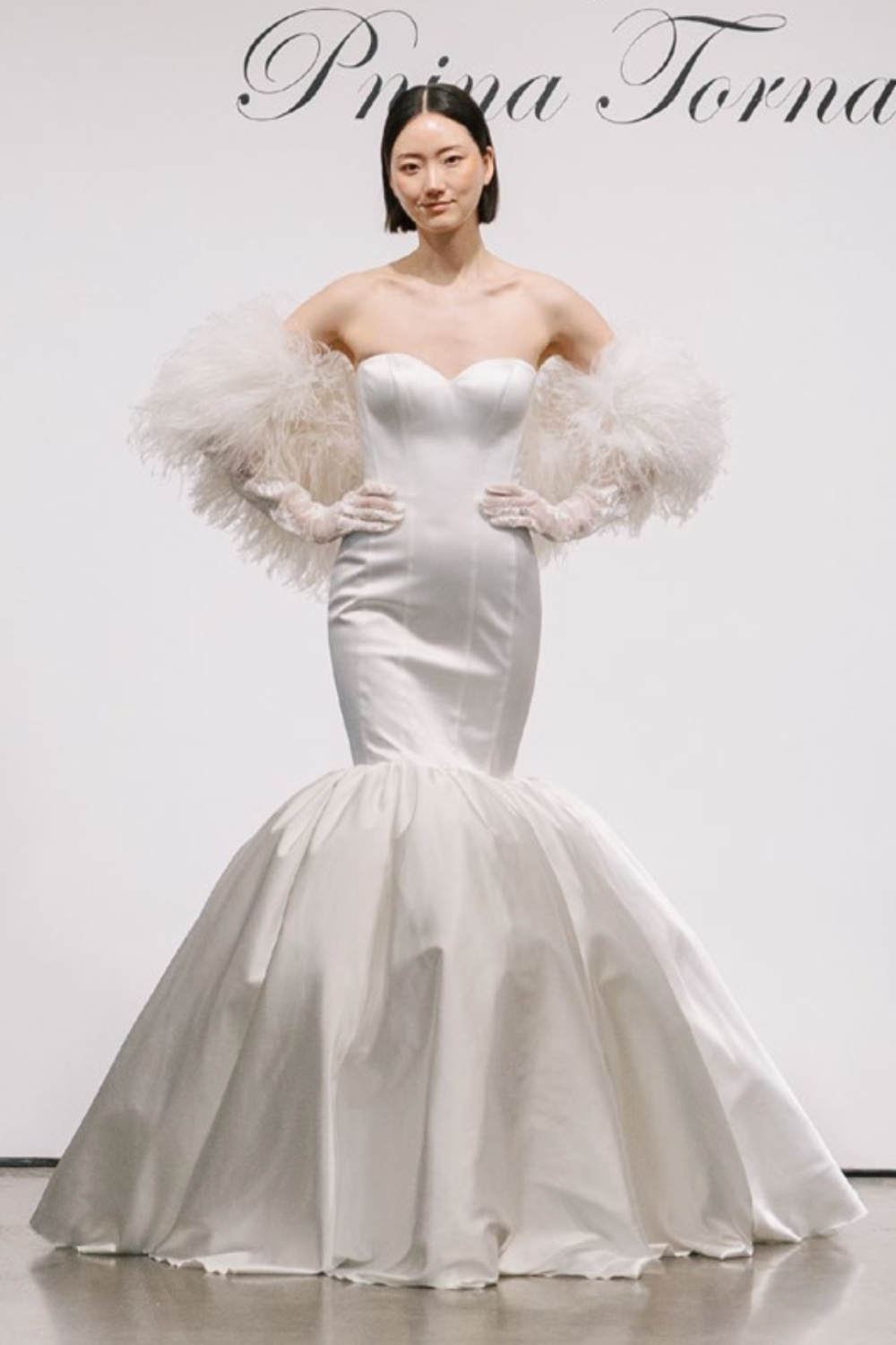 Simple Sweetheart Mermaid Gown by Love by Pnina Tornai