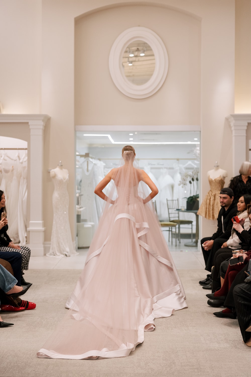 Dramatic Ballet Slipper Pink Ball Gown by Love by Pnina Tornai — image 3 of 3