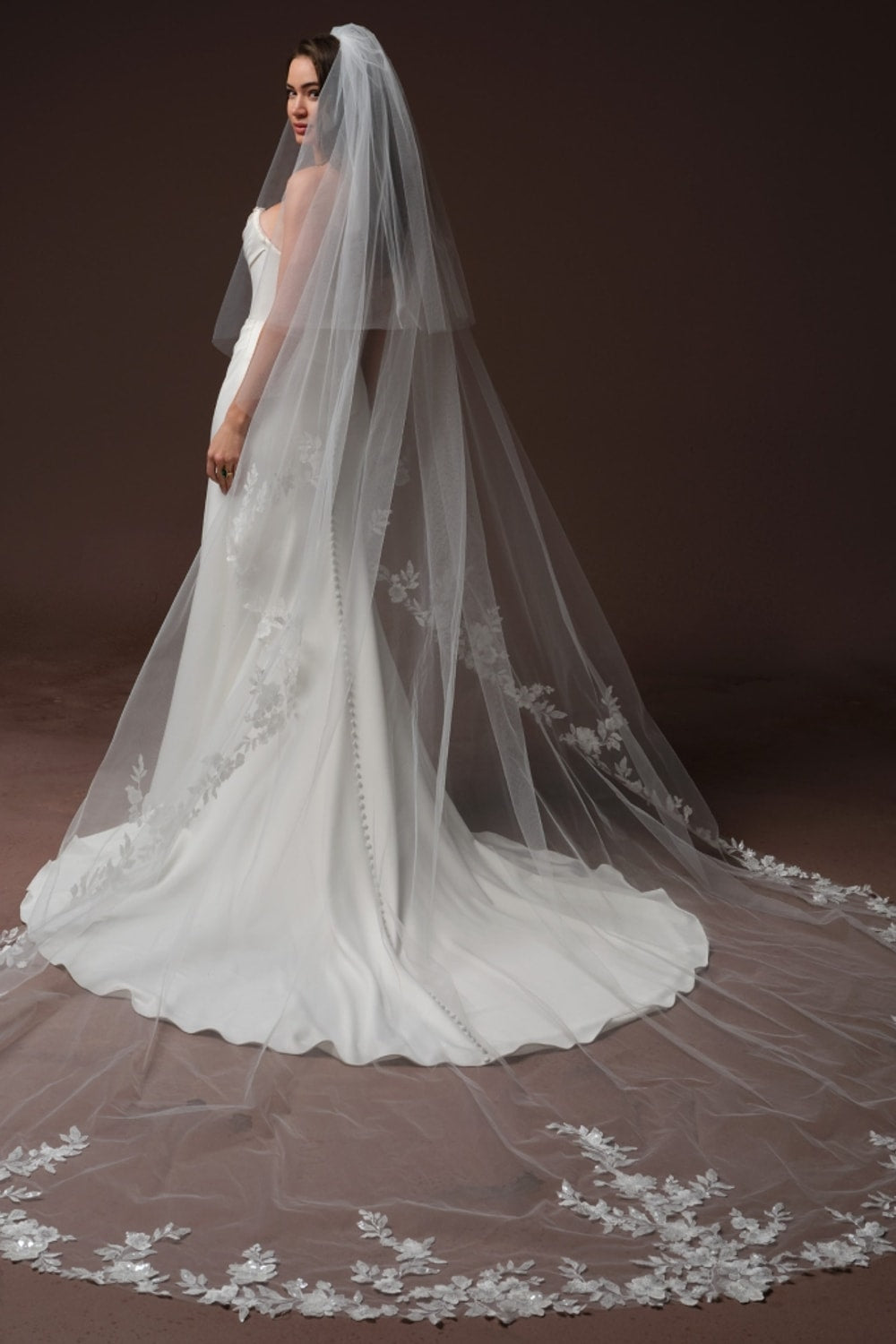Strapless Sweetheart Neckline Fit-And-Flare Wedding Dress by Maggie Sottero — image 2 of 2