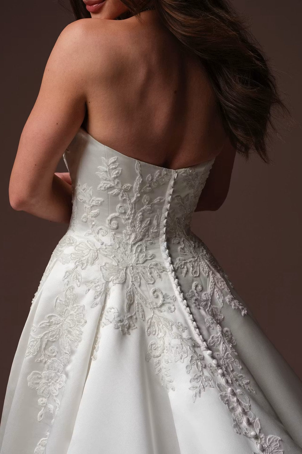 Plus-Size Romantic Lace Adorned Ball Gown by Maggie Sottero — image 3 of 4