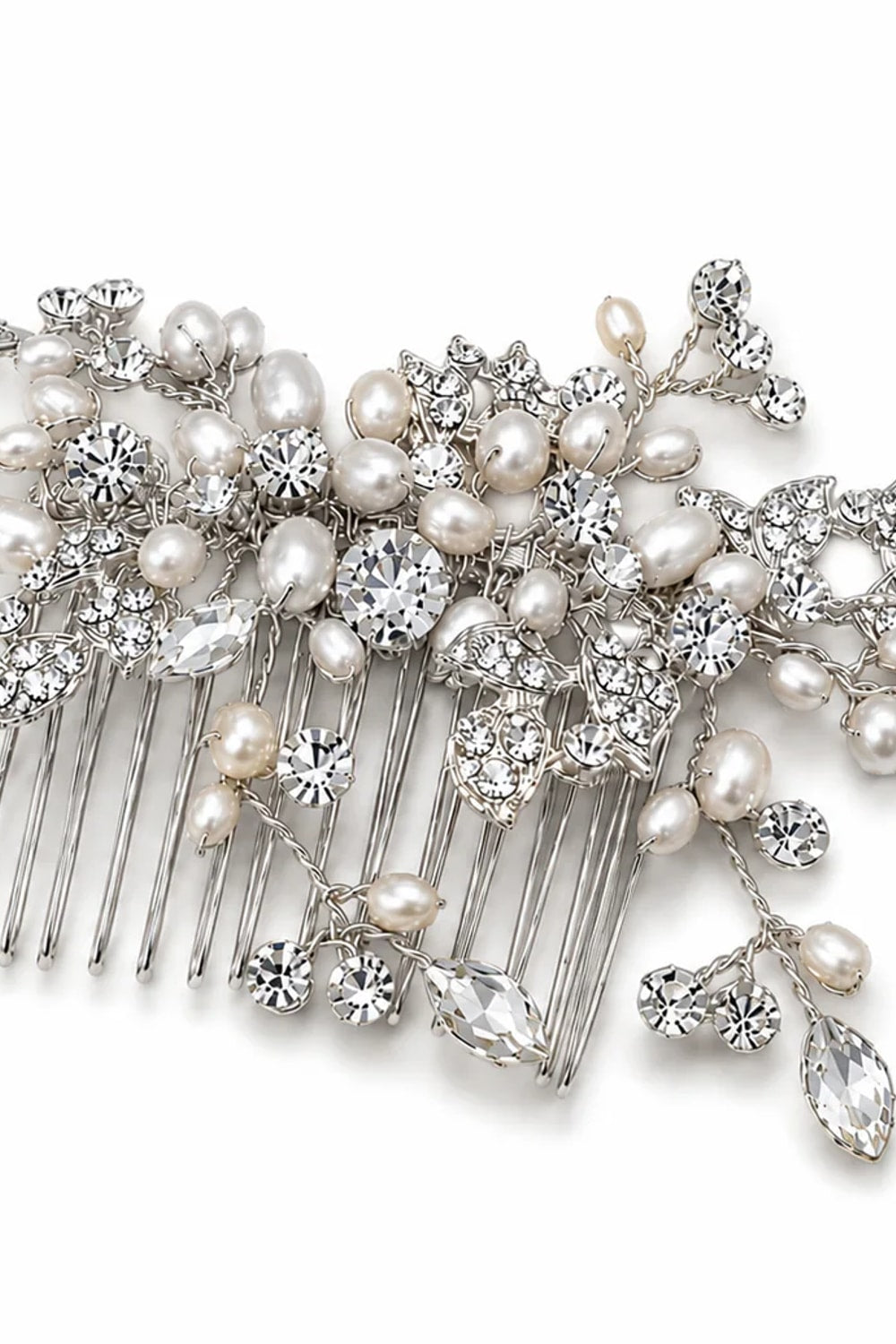 Romantic Bridal Hair Comb by Christie Lauren — image 3 of 3