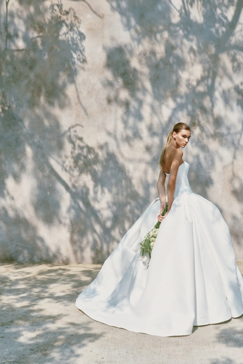 Strapless Chic and Structured Ball Gown by Nicole + Felicia — image 3 of 3