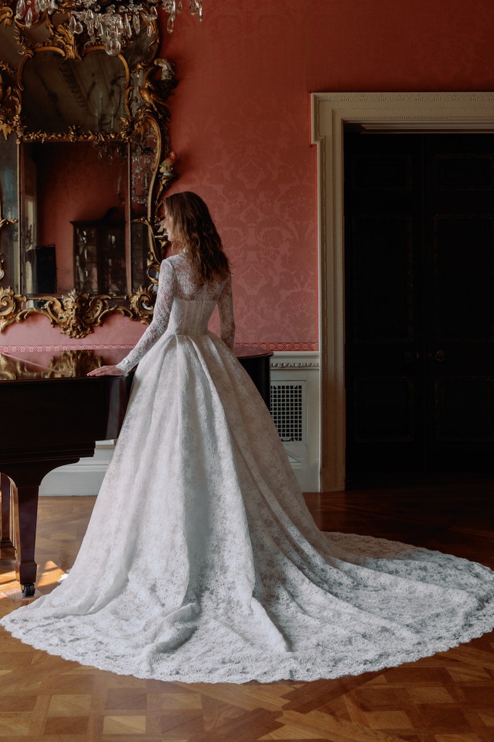 Timeless Lace Long Sleeve Ball Gown by Sareh Nouri — image 2 of 2