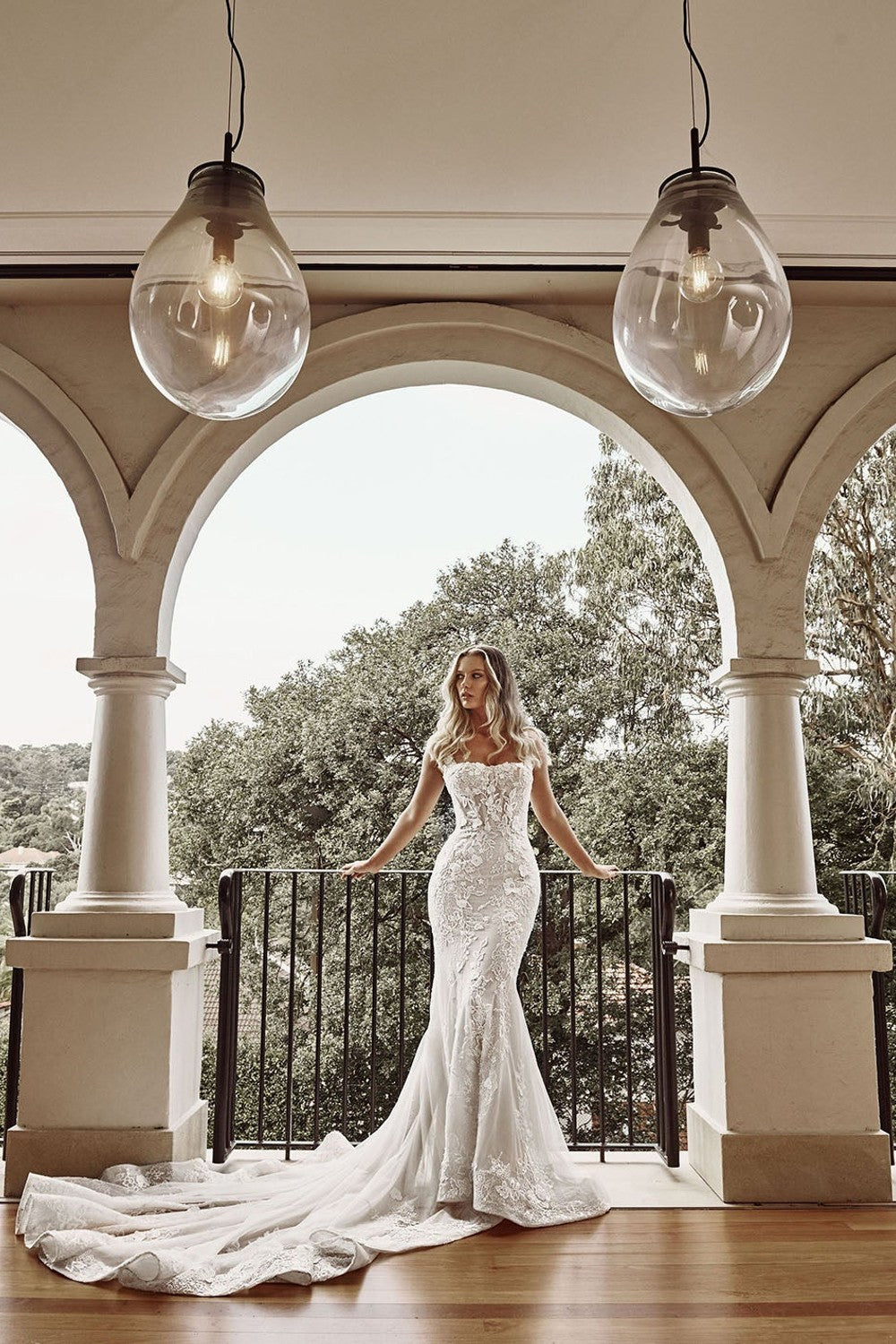 Ornate Fit-and-Flare Dress | Kleinfeld Bridal Ornate Fit-and-Flare Dress | Kleinfeld Bridal