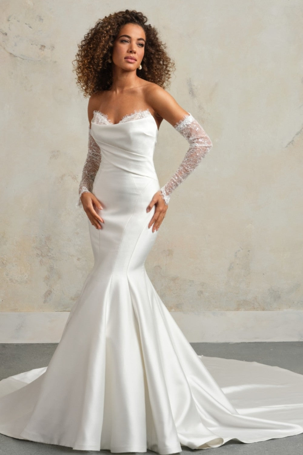 Glamorous Fit-and-Flare Dress | Kleinfeld Bridal Glamorous Fit-and-Flare Dress | Kleinfeld Bridal