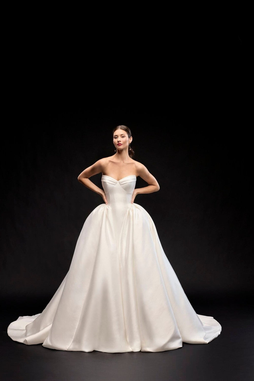 Dramatic Silk Mikado Ball Gown | Kleinfeld Bridal Dramatic Silk Mikado Ball Gown | Kleinfeld Bridal
