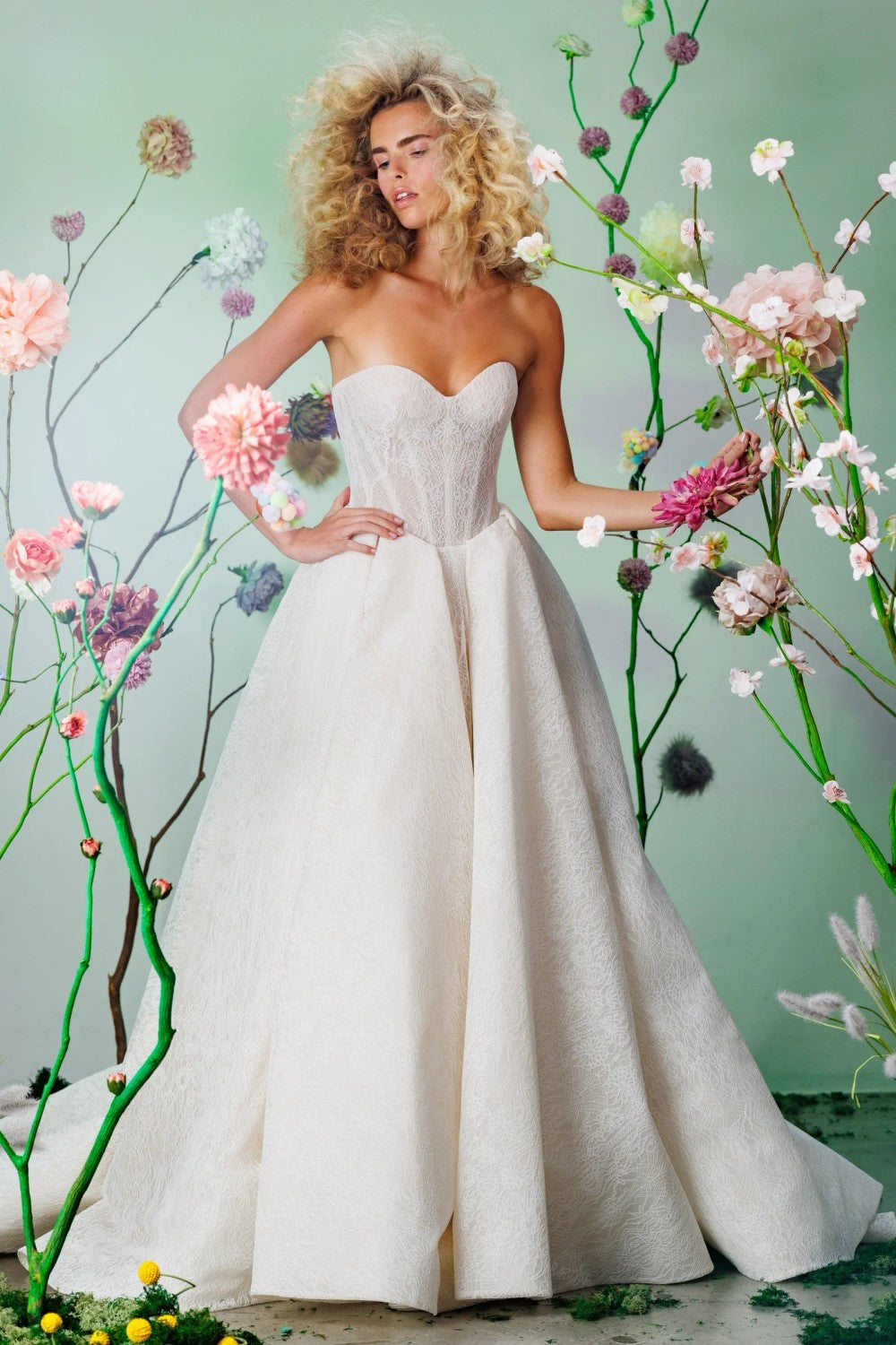 Delicate And Timeless Lace Ball Gown | Kleinfeld Bridal