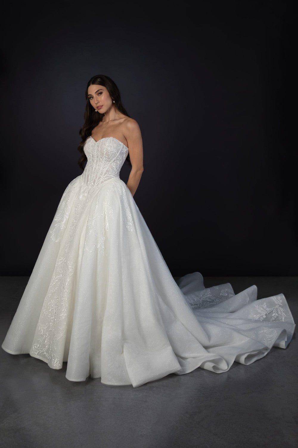 Romantic And Glamorous Embellished Ball Gown by Martina Liana — image 1 of 2