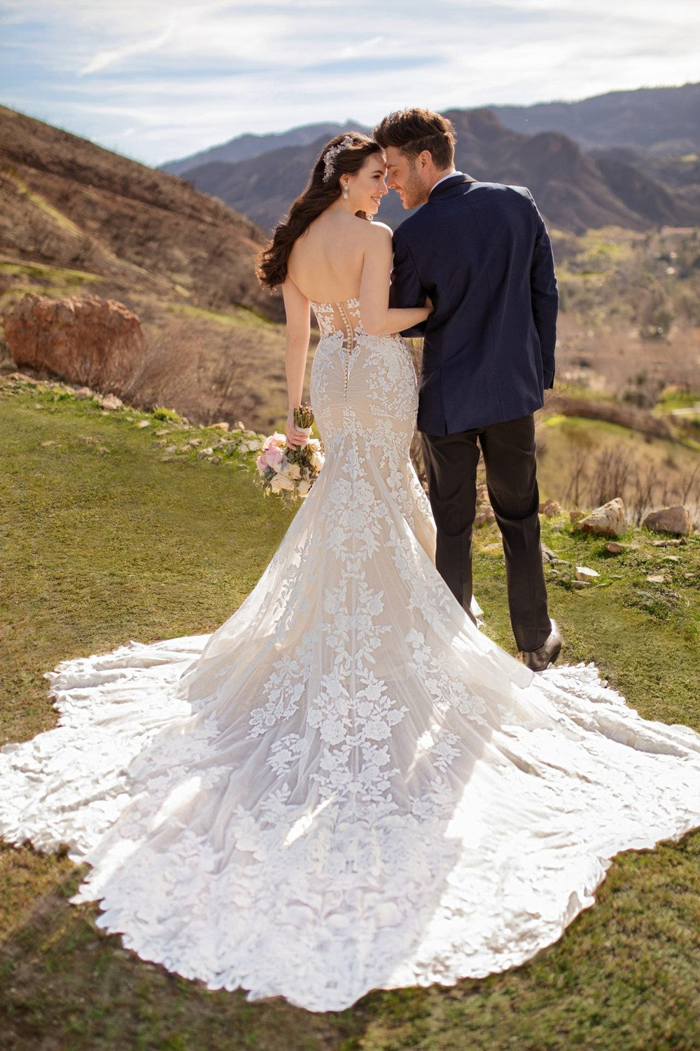 Strapless Floral Wedding Dreses by Martina Liana — image 2 of 2