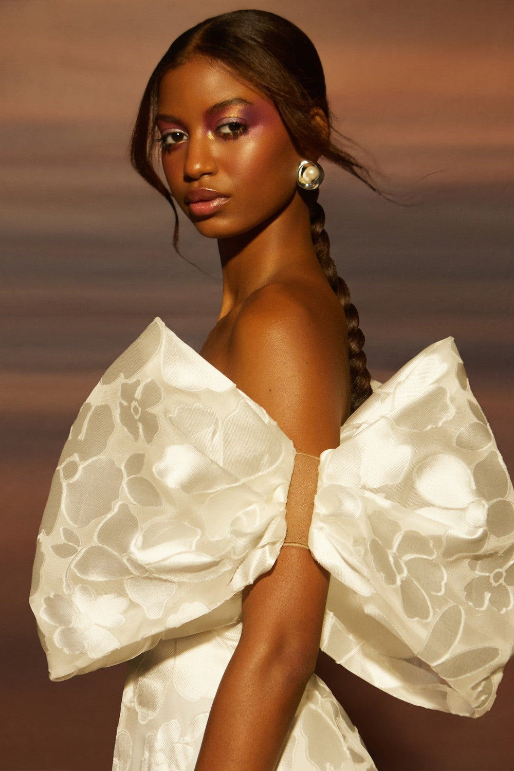 Modern And Romantic A-line Dress With Corset by Nadia Manjarrez — image 2 of 2