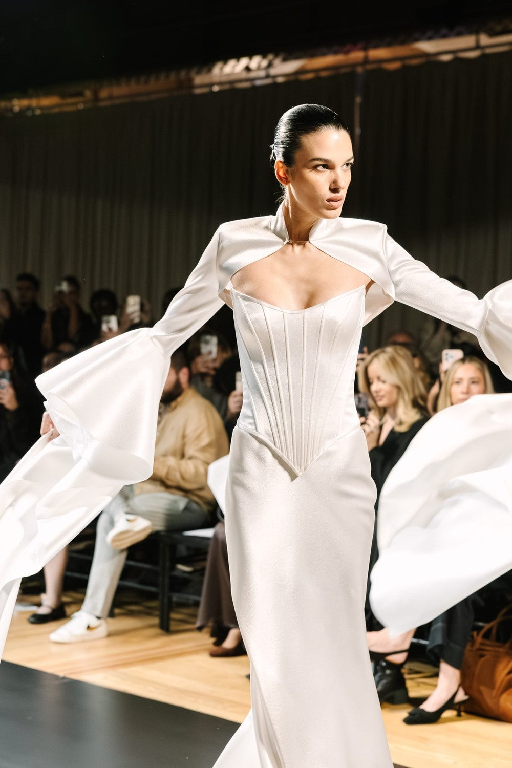 sachin and babi light blue dress Minimalist Wedding Dresses that Prove Less is More — FERRÉ SPOSA main image 0