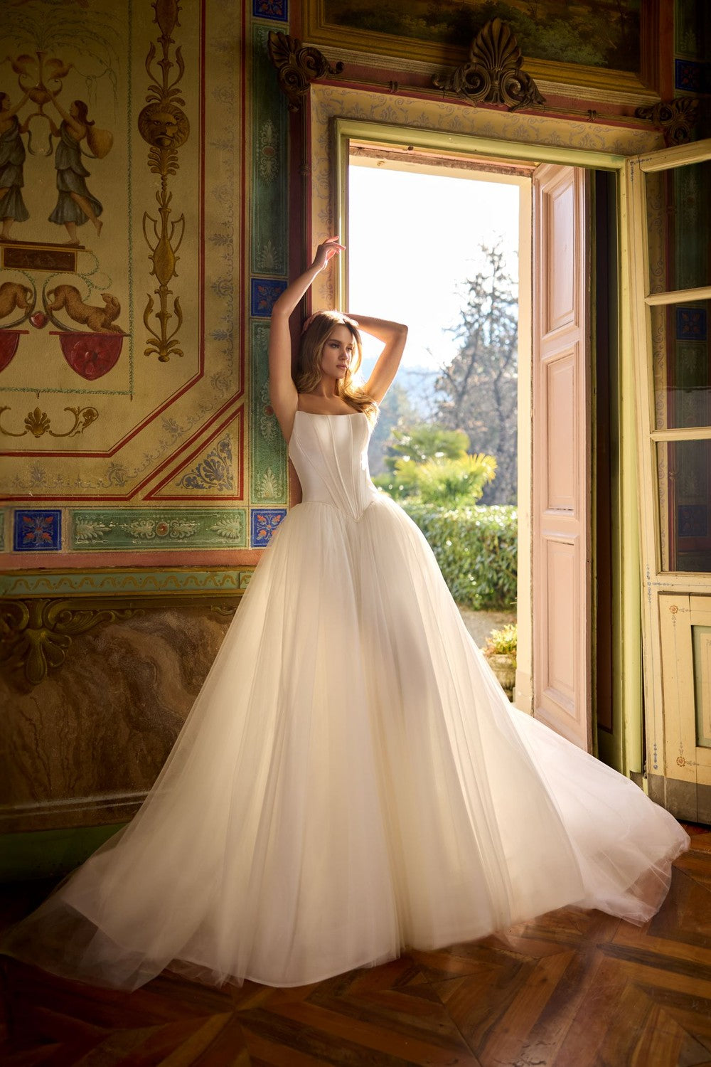 randy fenoli dresses Plus-Size Chic Silk Tulle Ball Gown