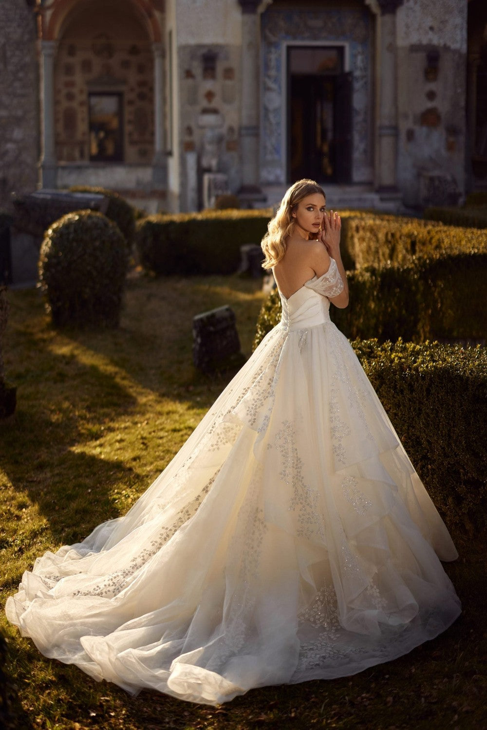 Romantic Princess-Inspired Ball Gown With Tiered Skirt by Randy Fenoli — image 2 of 2