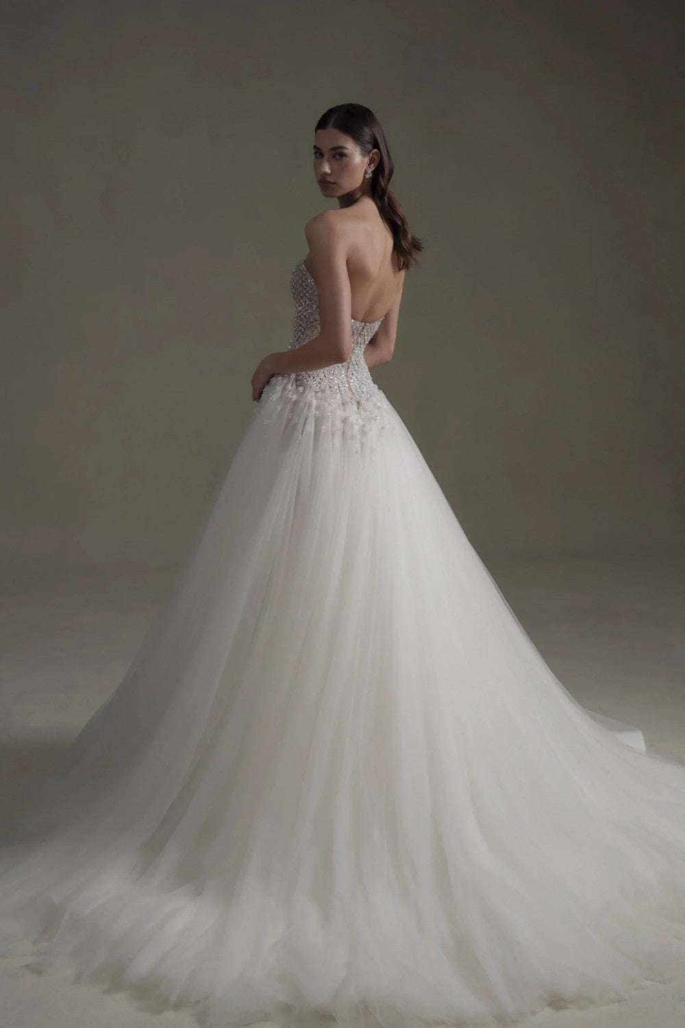 Glamorous And Sparkly Tulle Ball Gown by Senstudio — image 2 of 2