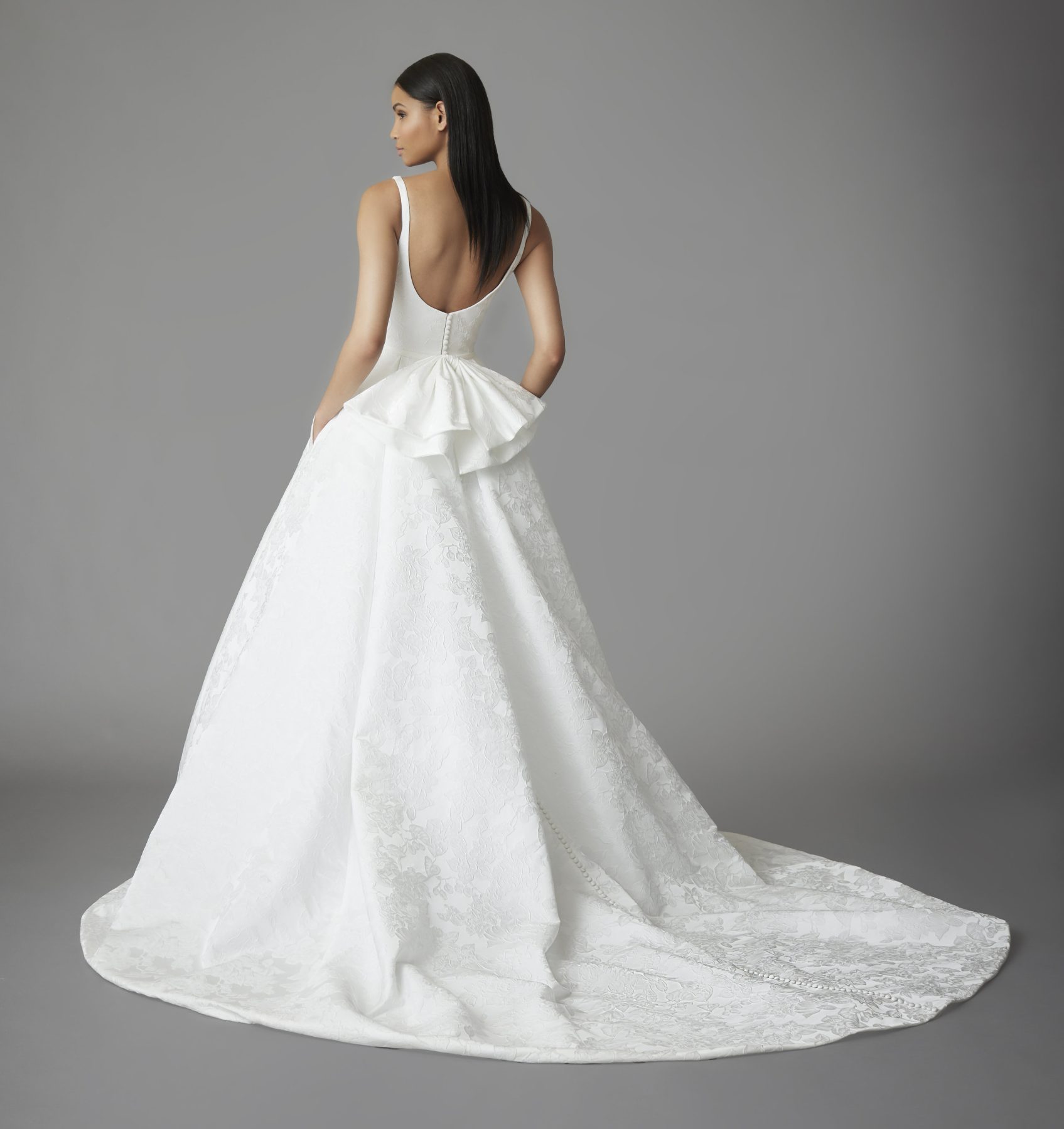 Sleeveless Ball Gown Wedding Dress With Back Bow Kleinfeld Bridal