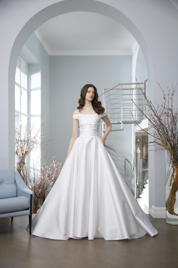 Off The Shoulder Ball Gown Wedding Dress Kleinfeld Bridal