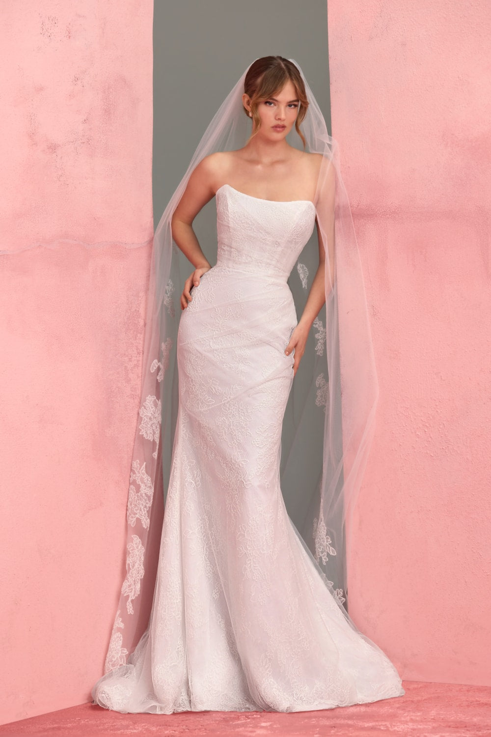 Romantic Garden Wedding Dresses by Anne Barge