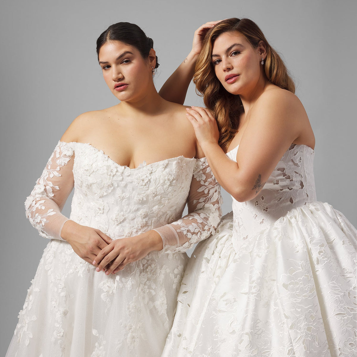 short white wedding dresses plus size Satin Dress with Dramatic Bubble Skirt Bubble Hem Dress with Strapless inspired touch Bride Dresses Plus Size Short