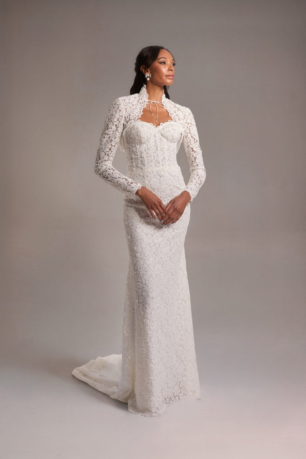 Verdin Bridal Sweep Train Dresses for Modern Brides