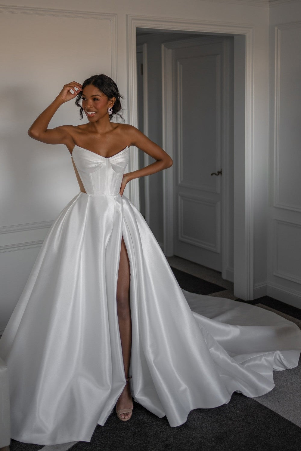 Sculptural Bridal Style with Blanche Bridal