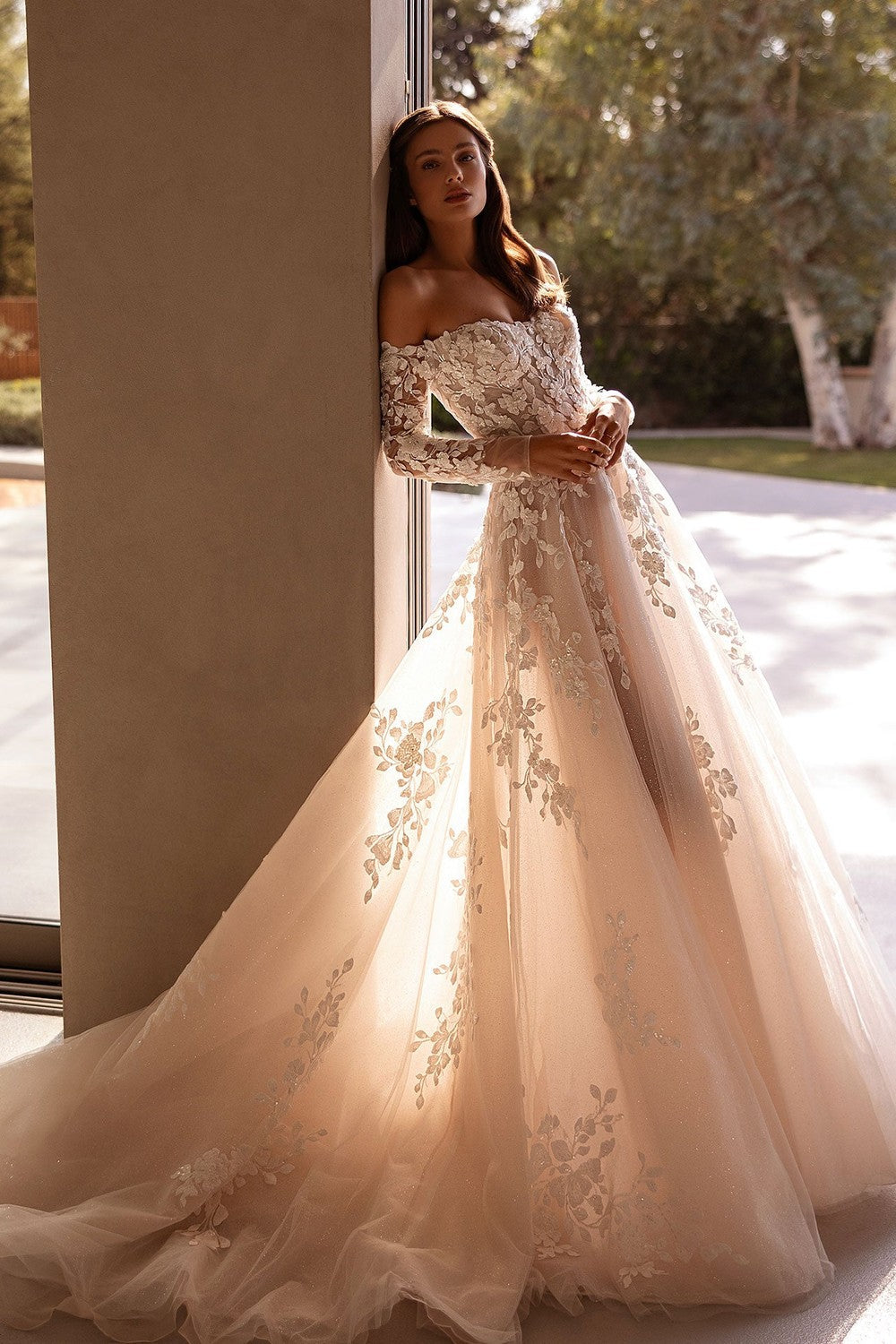 The Art of a Low Back Bridal Silhouette