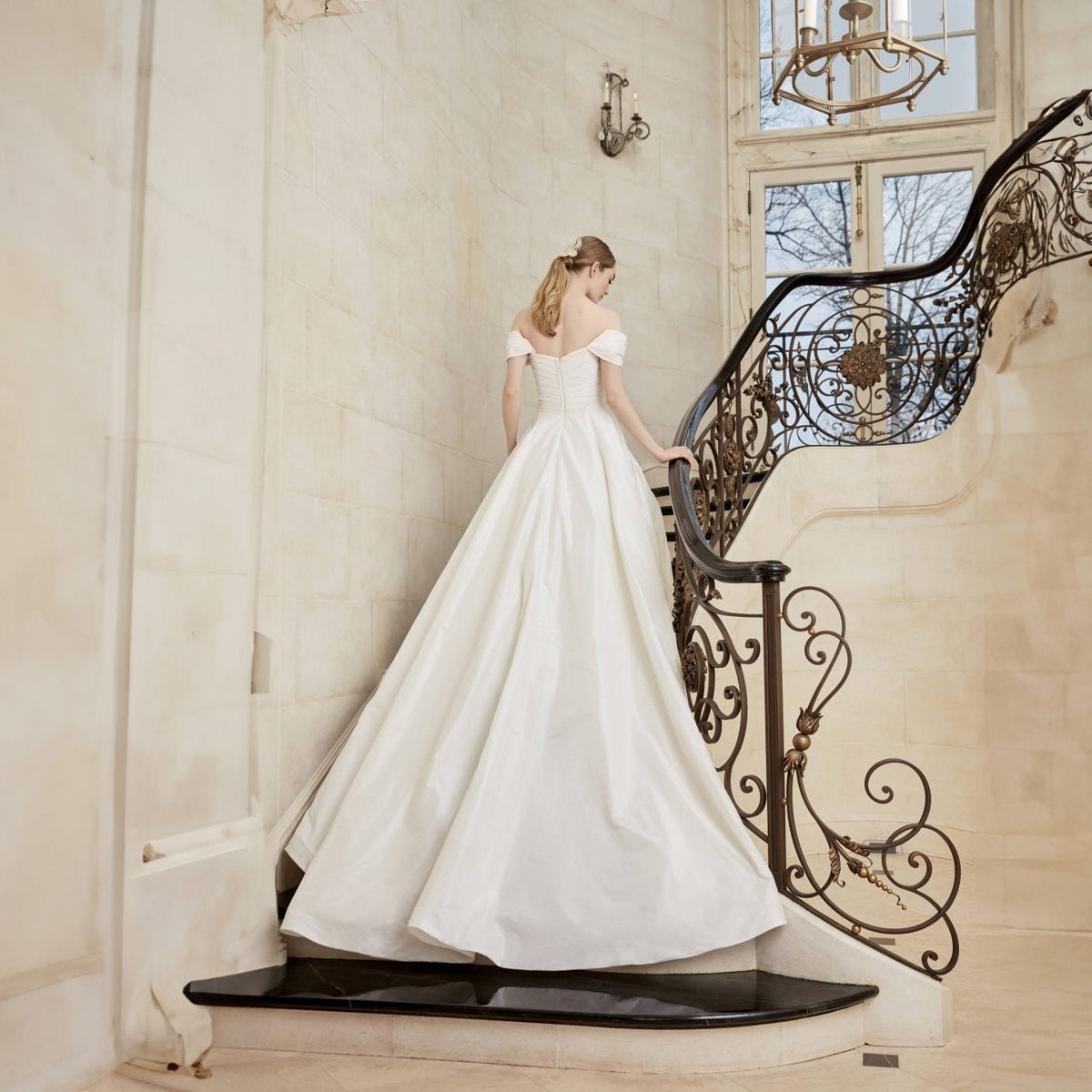 designer cap sleeve dresses Fitted Silk Wedding Dress Cap Sleeves