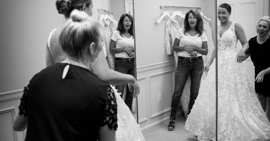 Tips for MOBs While Wedding Dress Shopping