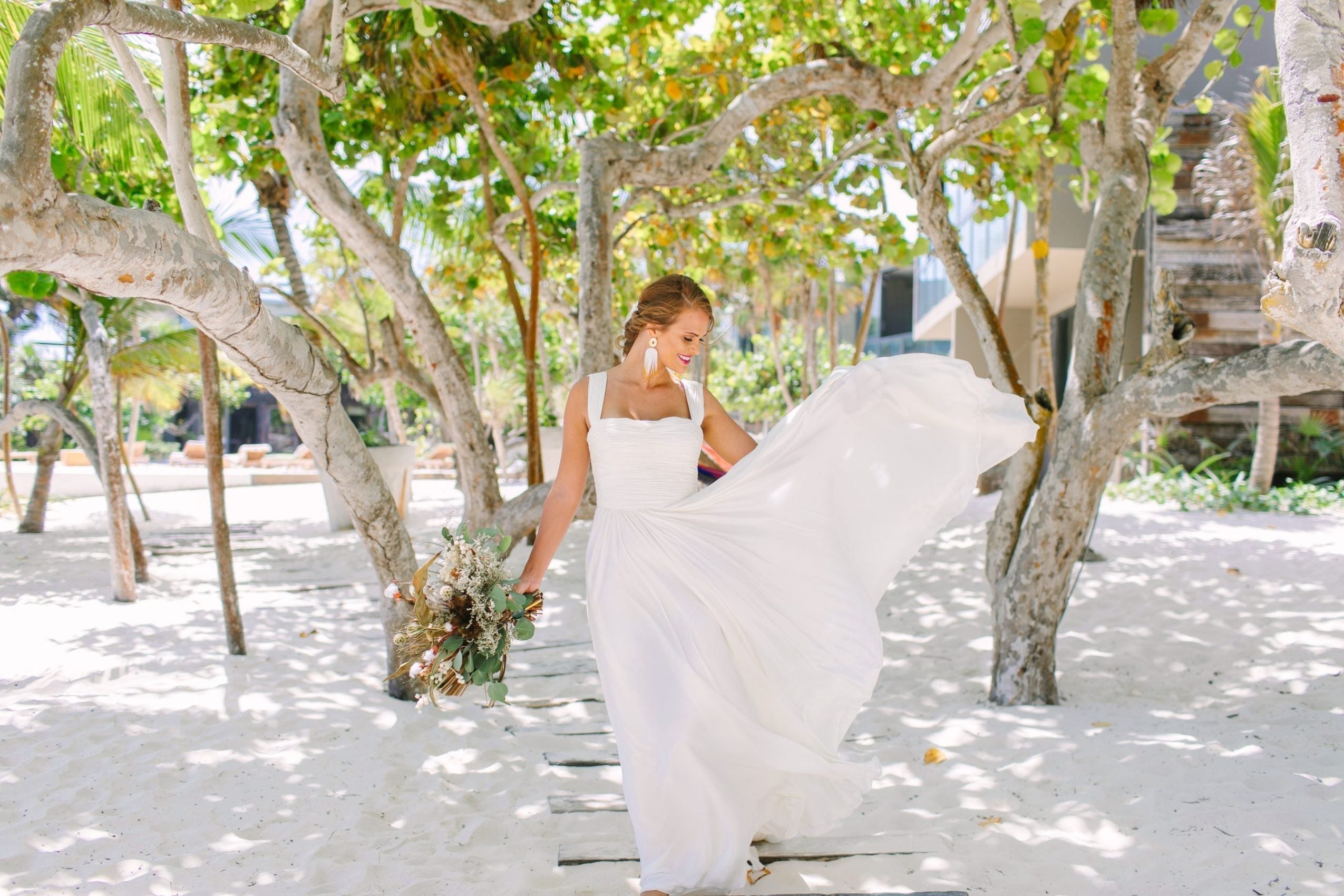 How to Shop for a Wedding Dress as a Busty Bride