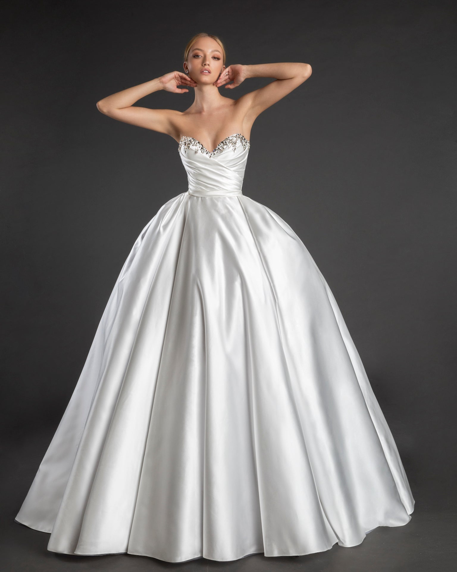 The Quiet Power of Satin Wedding Dresses