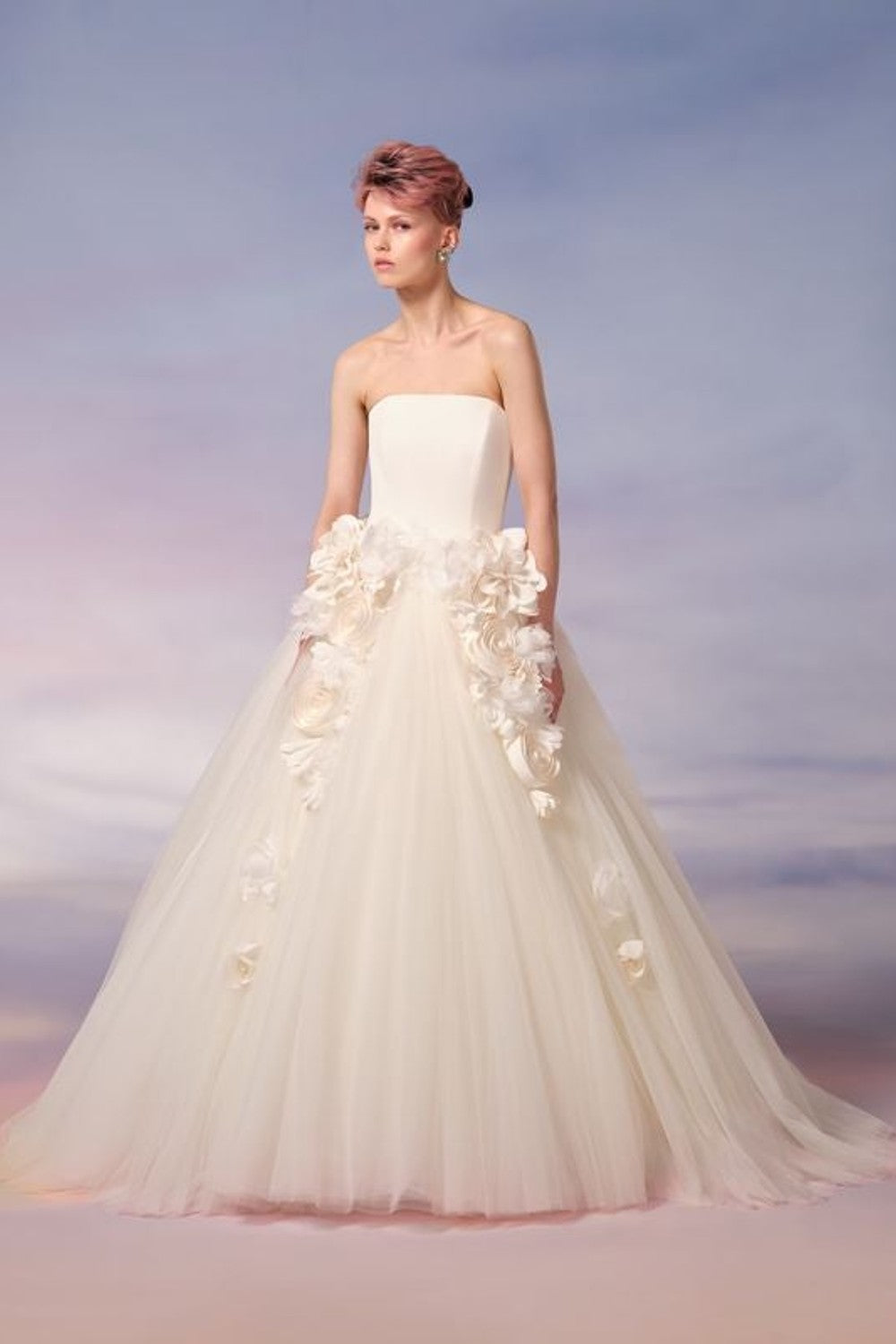 Botanical Drama in Viktor & Rolf Floral Wedding Dresses