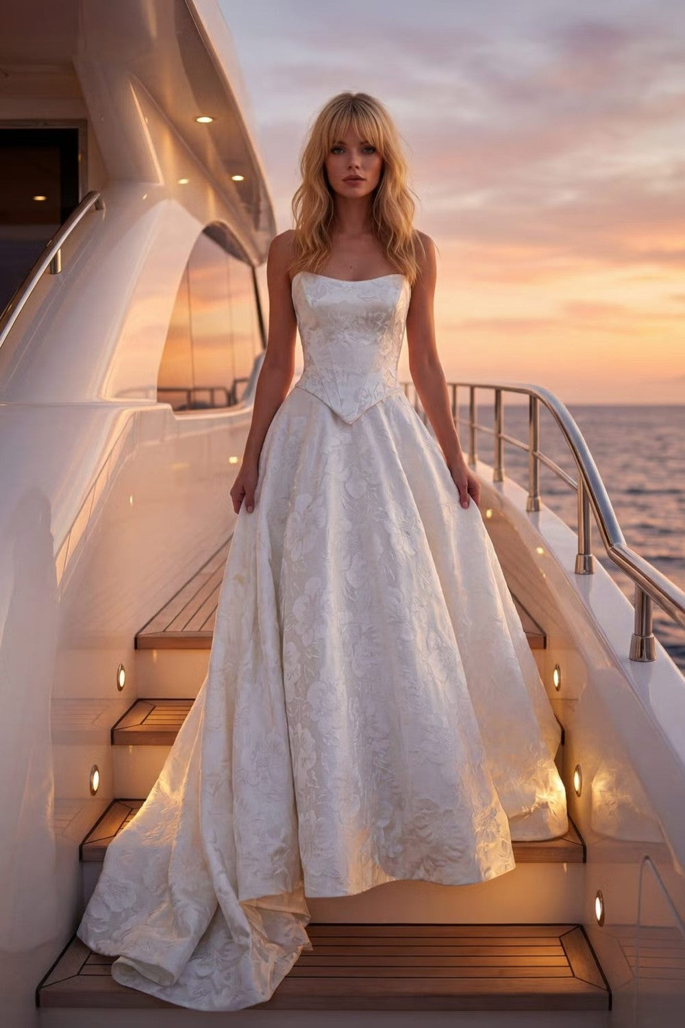 The Refined Beauty of Randy Fenoli Mikado Wedding Dresses