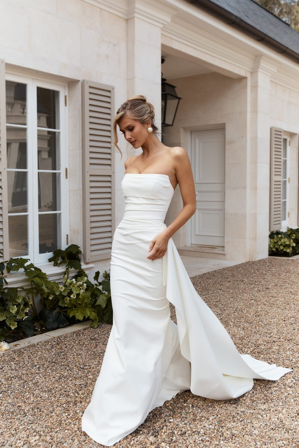 Modern Romance in Jane Hill Fit and Flare Gowns