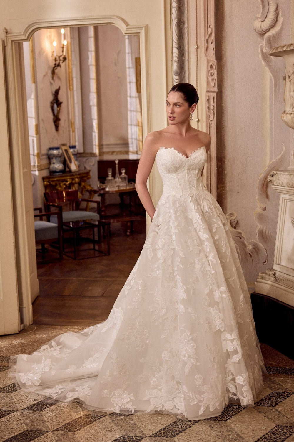 The Art of the Illusion Back in Justin Alexander Gowns