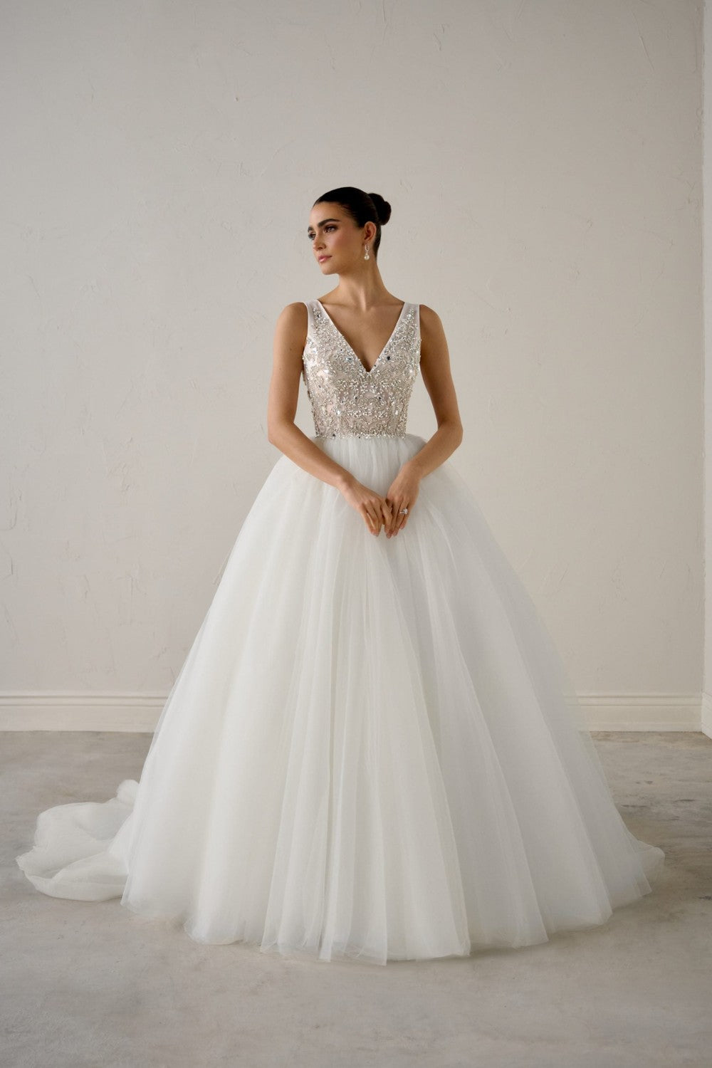 Crystal Wedding Dresses with Modern Glamour