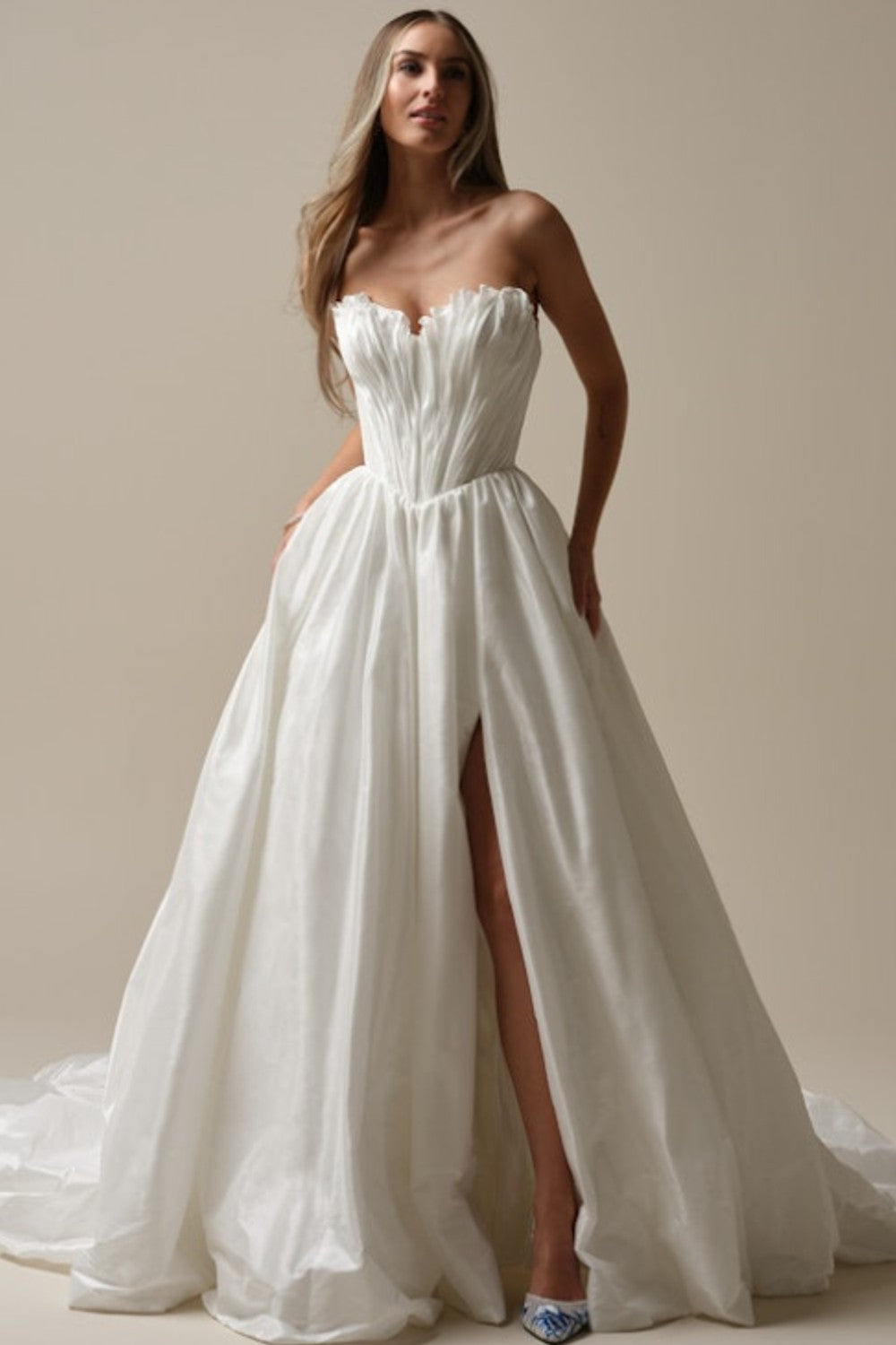 The Quiet Luxury of Silk Wedding Dresses