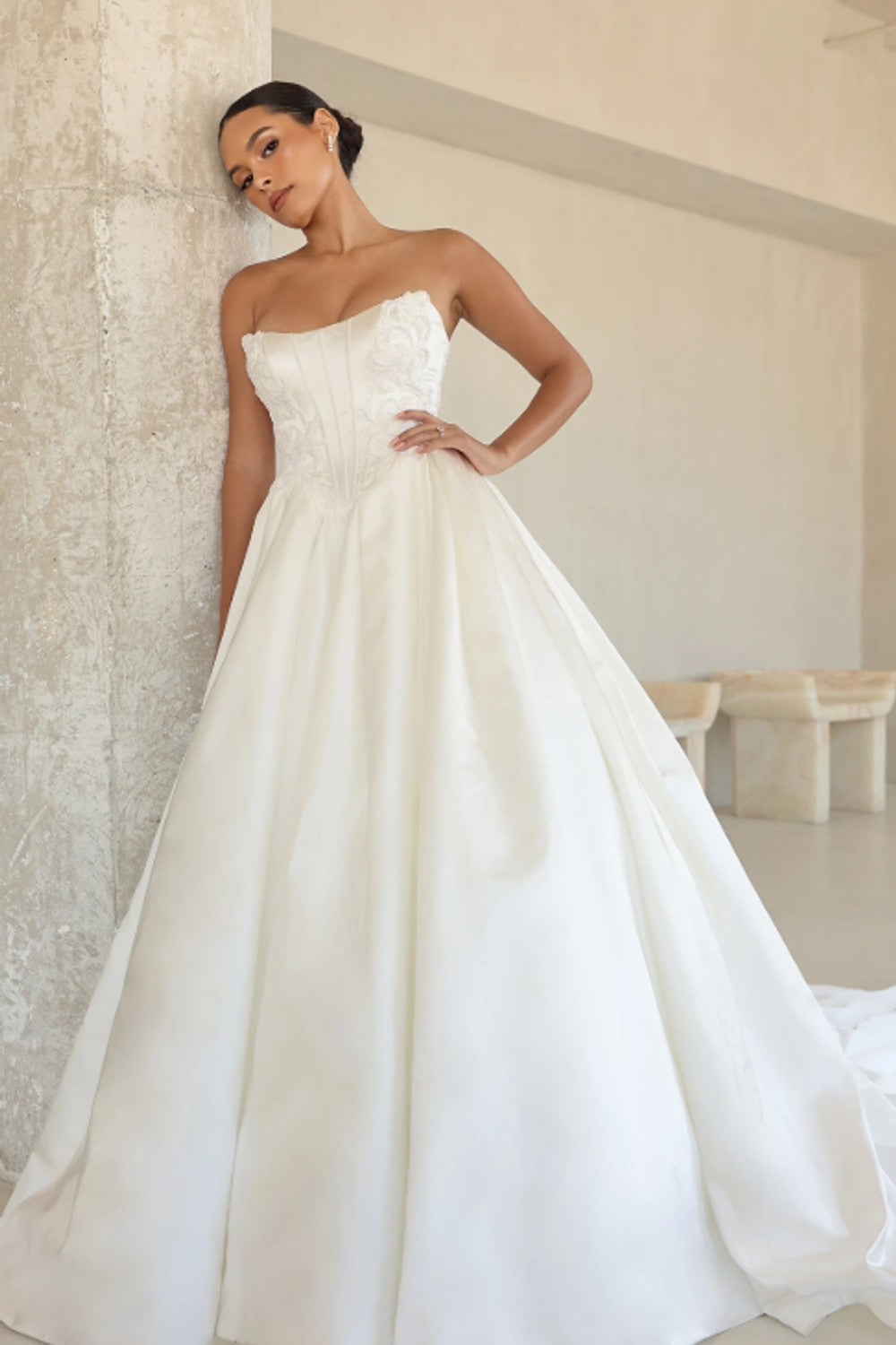 The Drama and Grace of Martina Liana Luxe Ball Gowns