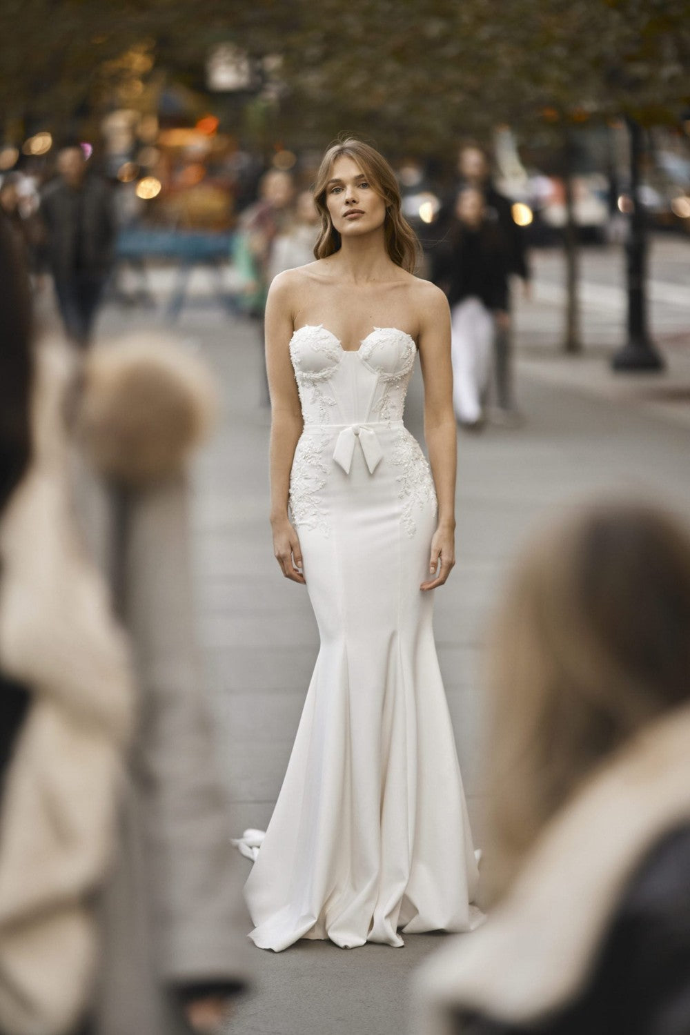 Elegant Fit and Flare Dresses for a Refined Bridal Look